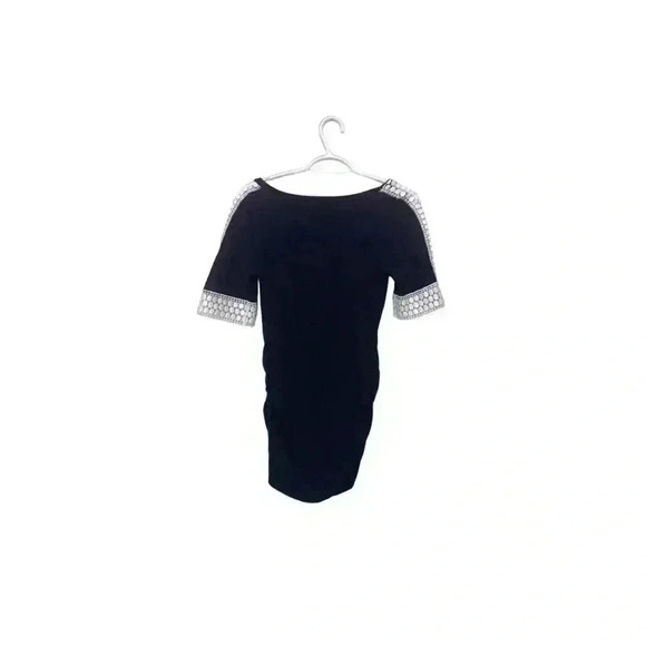 Motherhood maternity top with  lace cutouts - Picture 3 of 8